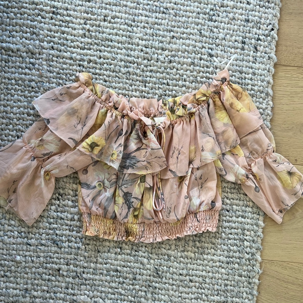 H&M off the shoulder top